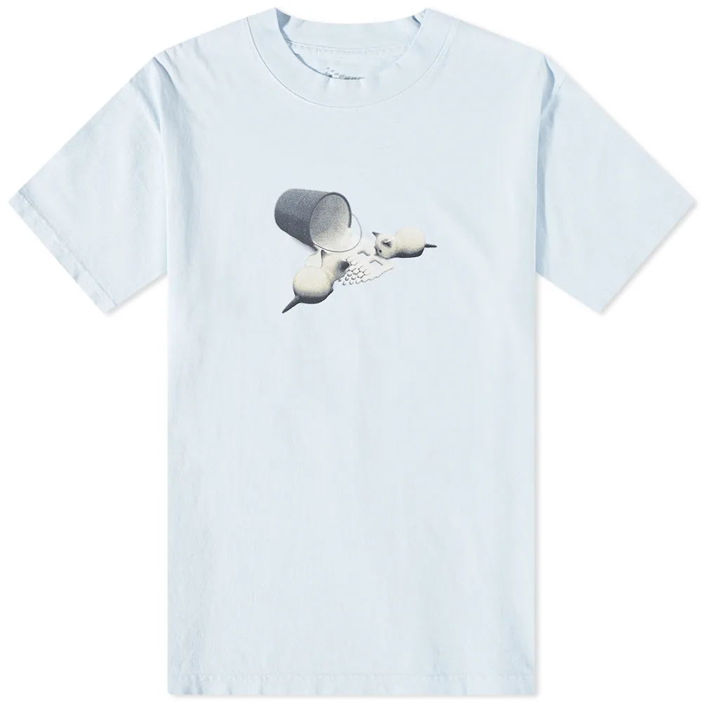 Bronze Milk Tee Powder Blue