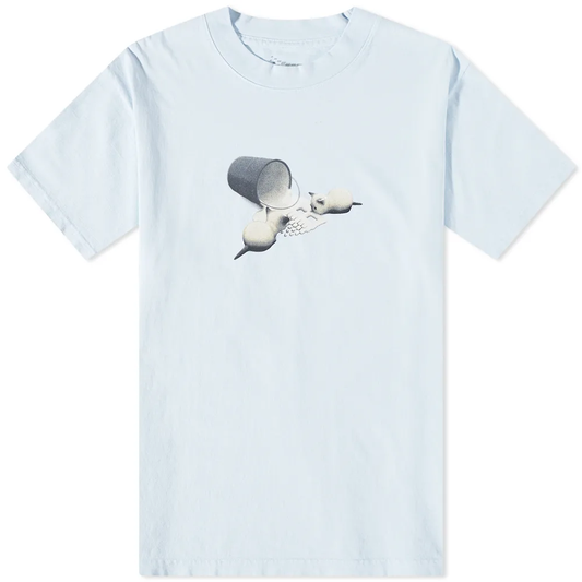 Bronze Milk Tee Powder Blue