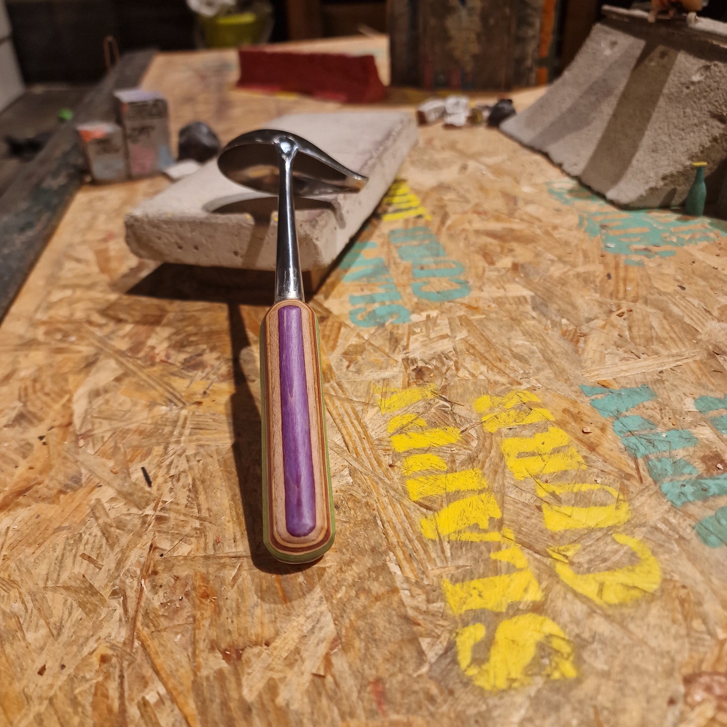 Såsslev Av Återvunna Skateboards