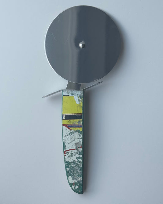Pizza Cutter - recycled skateboard