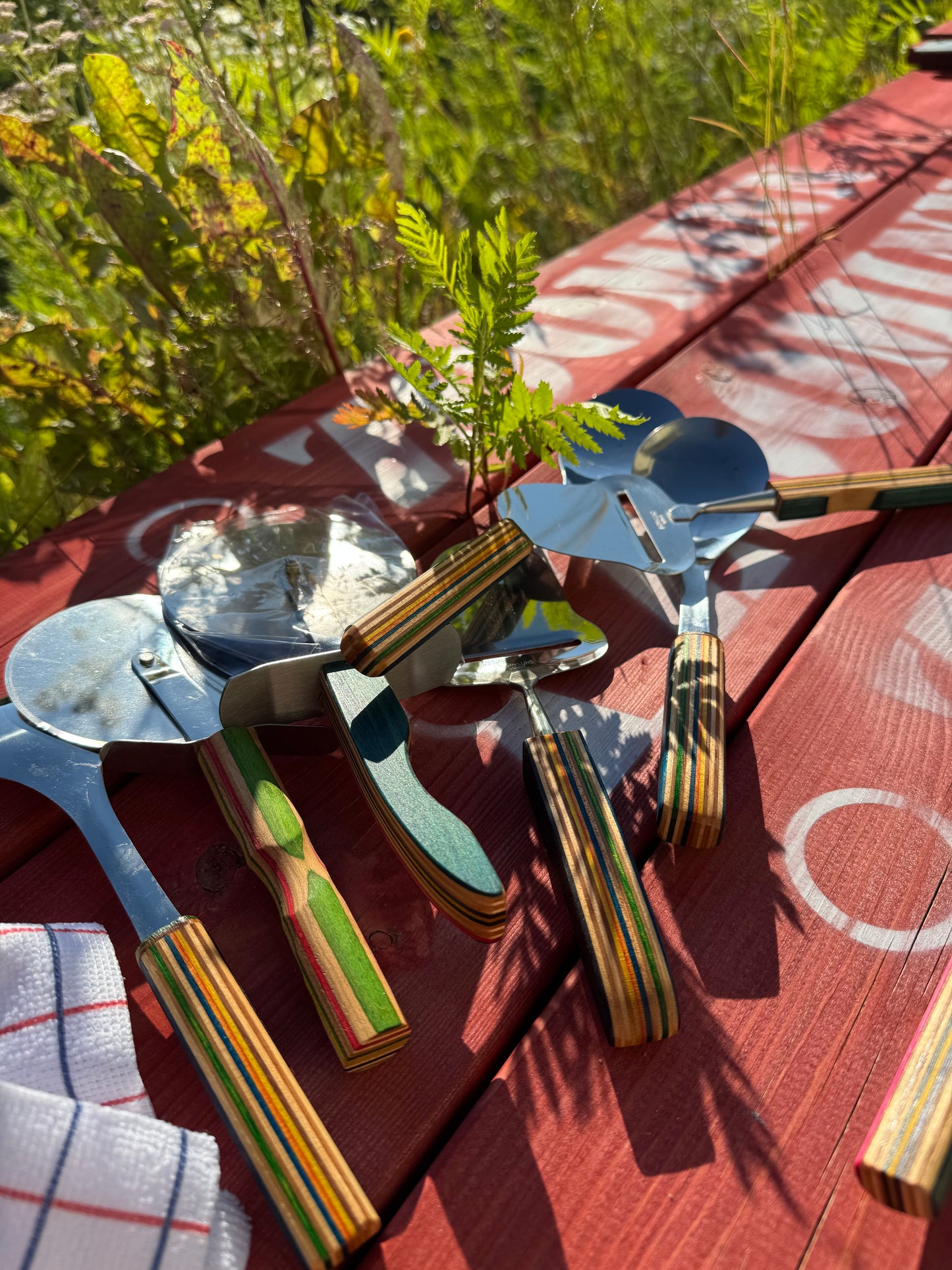 Cheese Slicer - recycled skateboard