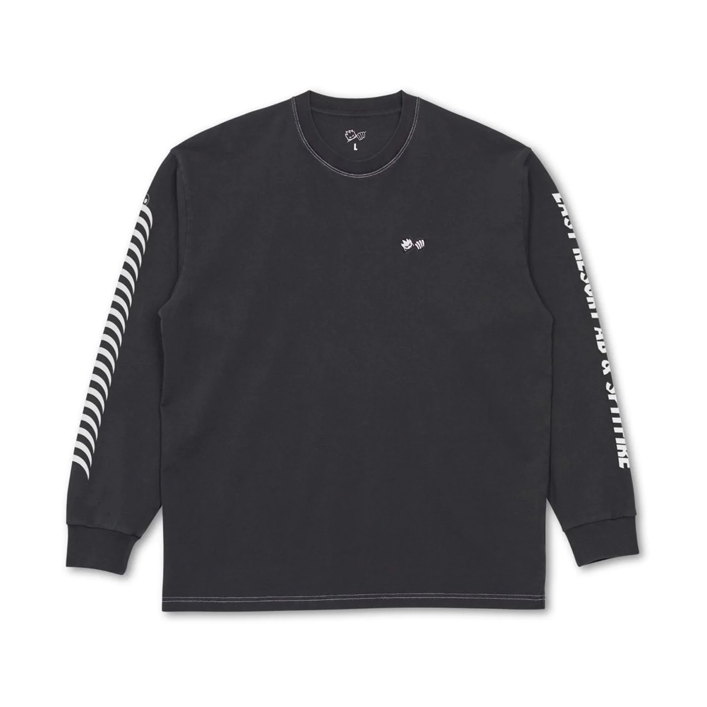 Last Resort X Spitfire Swirl LS Tee Black