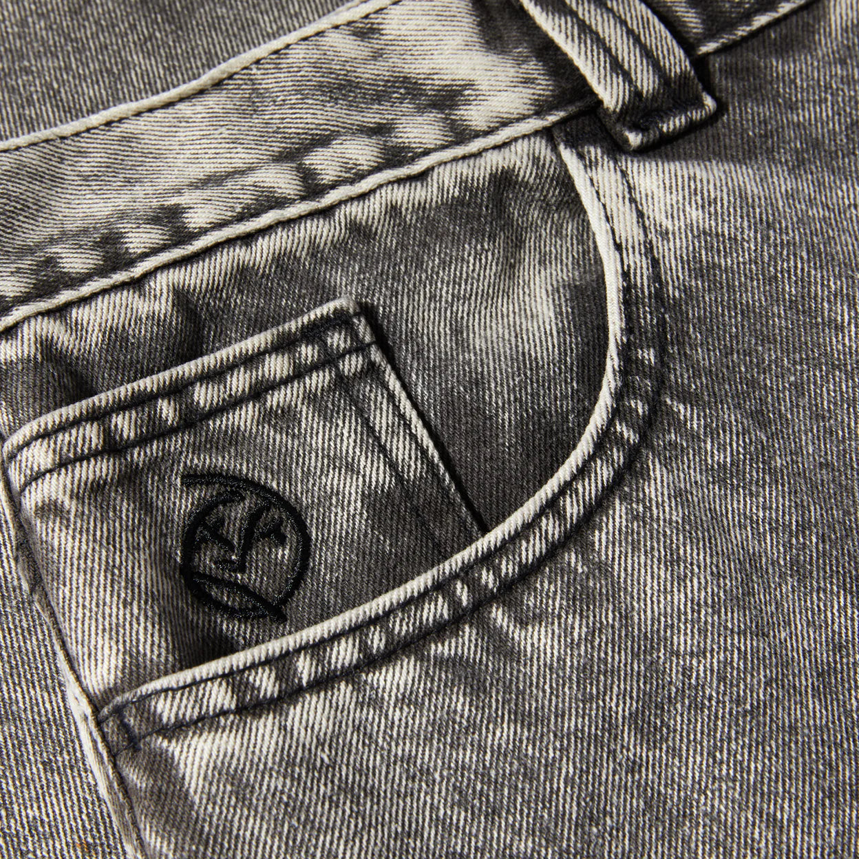 Polar Big Boy Jeans - Acid Black