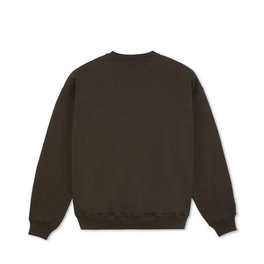 Polar DAVE CREWNECK | EARTHQUAKE - Brown