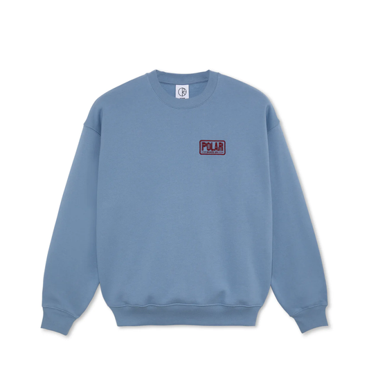 Polar DAVE CREWNECK | EARTHQUAKE - OXFORD BLUE