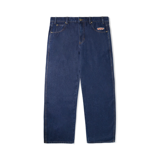 Butter Scattered Denim Pants Dark Indigo