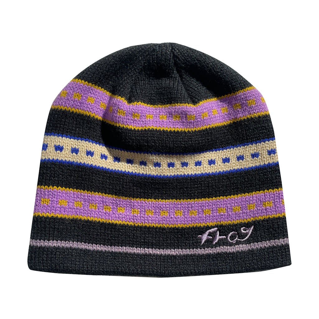 Frog Lost Beanie Purple