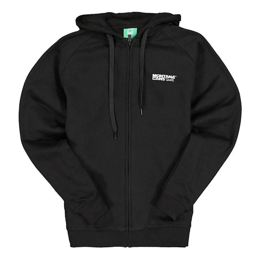 Montana Zip Hoddie Black