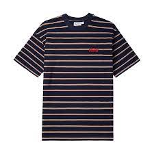 Butter Hyde Stripe Tee Black