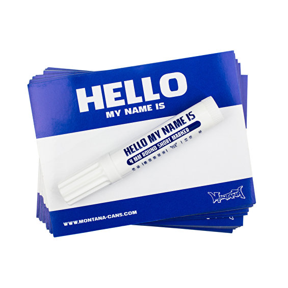 Montana Sticker Hello Pack Blue