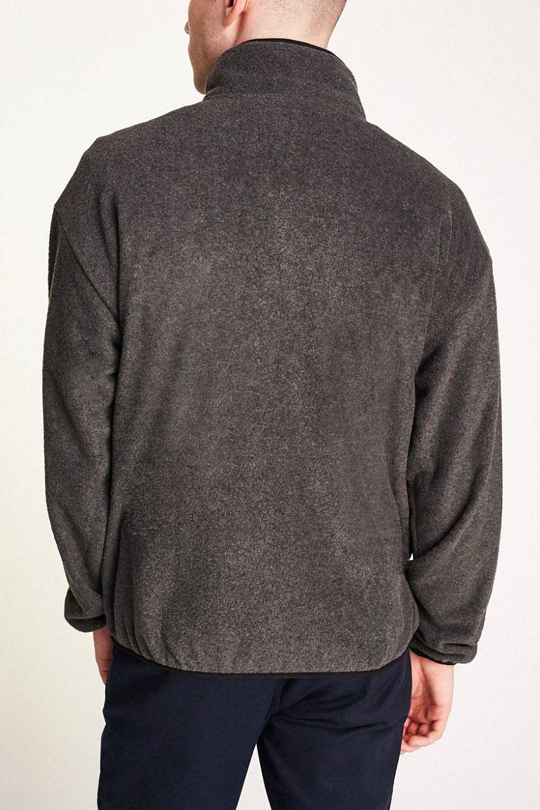 Brixton Pullover Heather Black