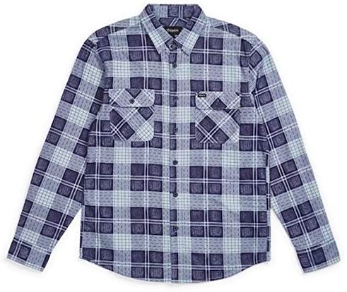 Brixton Bowery Lightweight L/S Flannel Patriot Blue