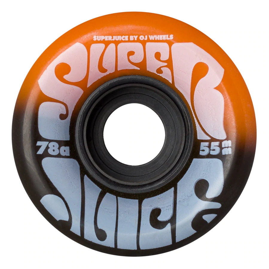 OJ Soft Wheels Mini Super Juice 78a Black/Orange 55MM