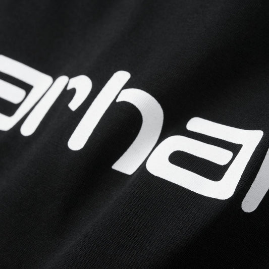 Carhartt W Black/White T-shirt S/S Script