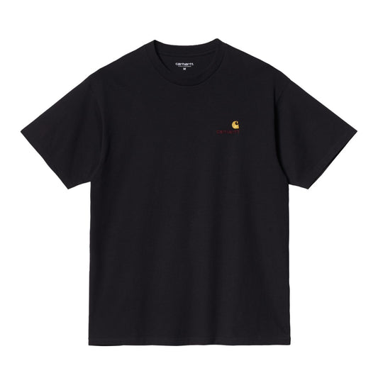 Carhartt Black T-shirt S/S American Script