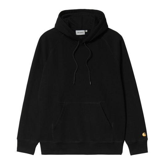 Carhartt Hooded Chase Sweat Black / Gold