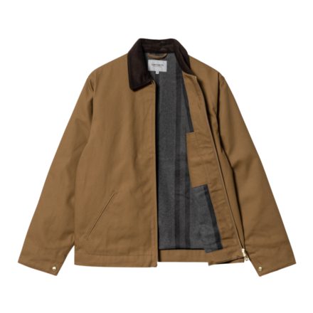 Carhartt Detroit jacka Hamilton Brown / Tobak