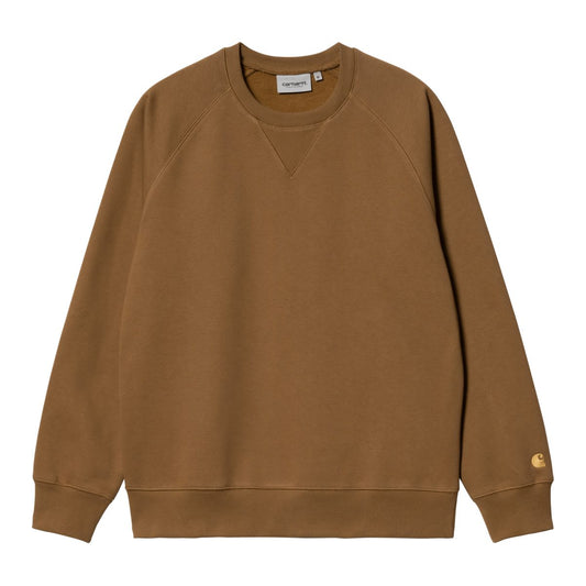 Carhartt Chase Sweatshirt Hamilton Brown / Gold