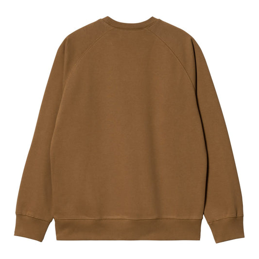 Carhartt Chase Sweatshirt Hamilton Brown / Gold