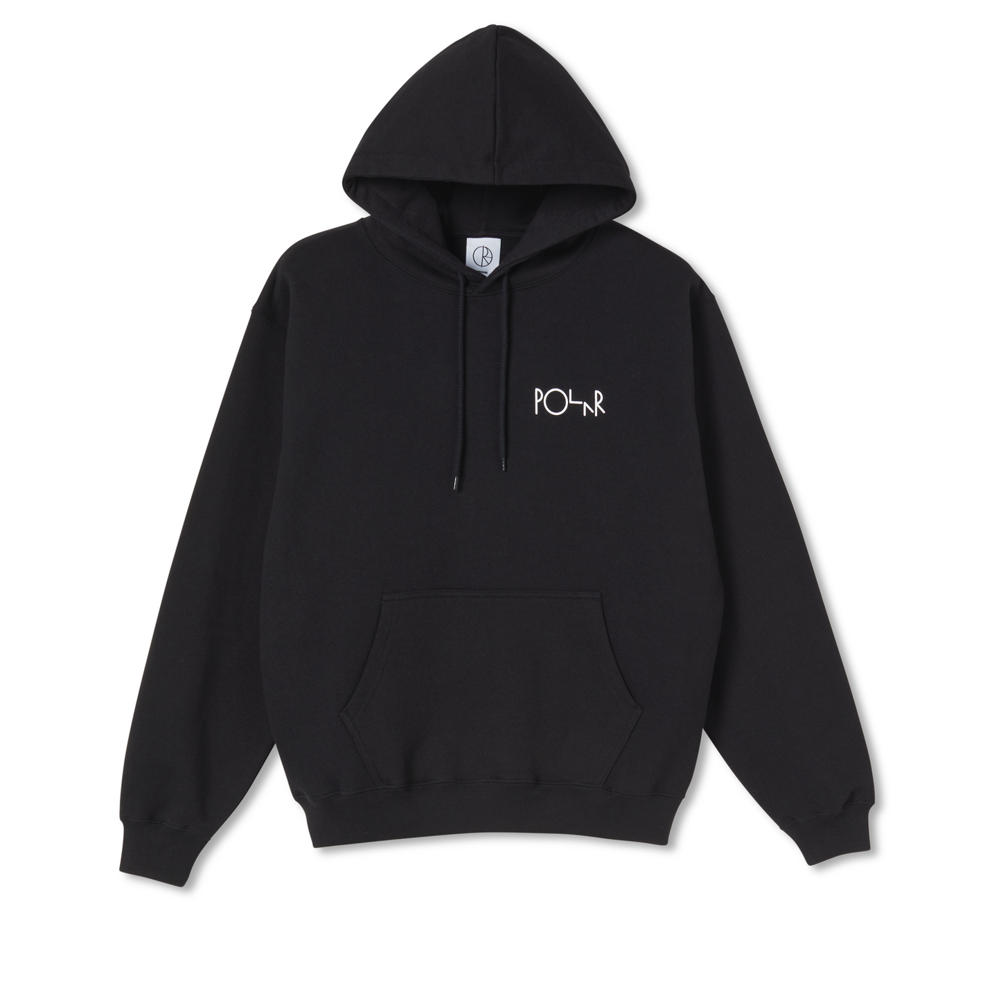 Polar Stroke Logo Hoodie - Black