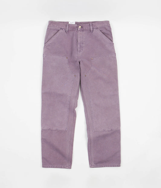 Carhartt Dark Plum Faded Double Knee Pant