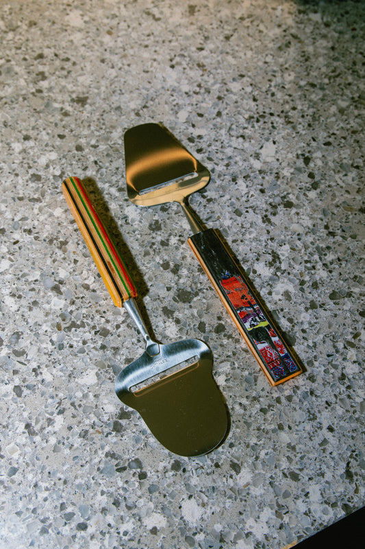 Cheese Slicer - recycled skateboard