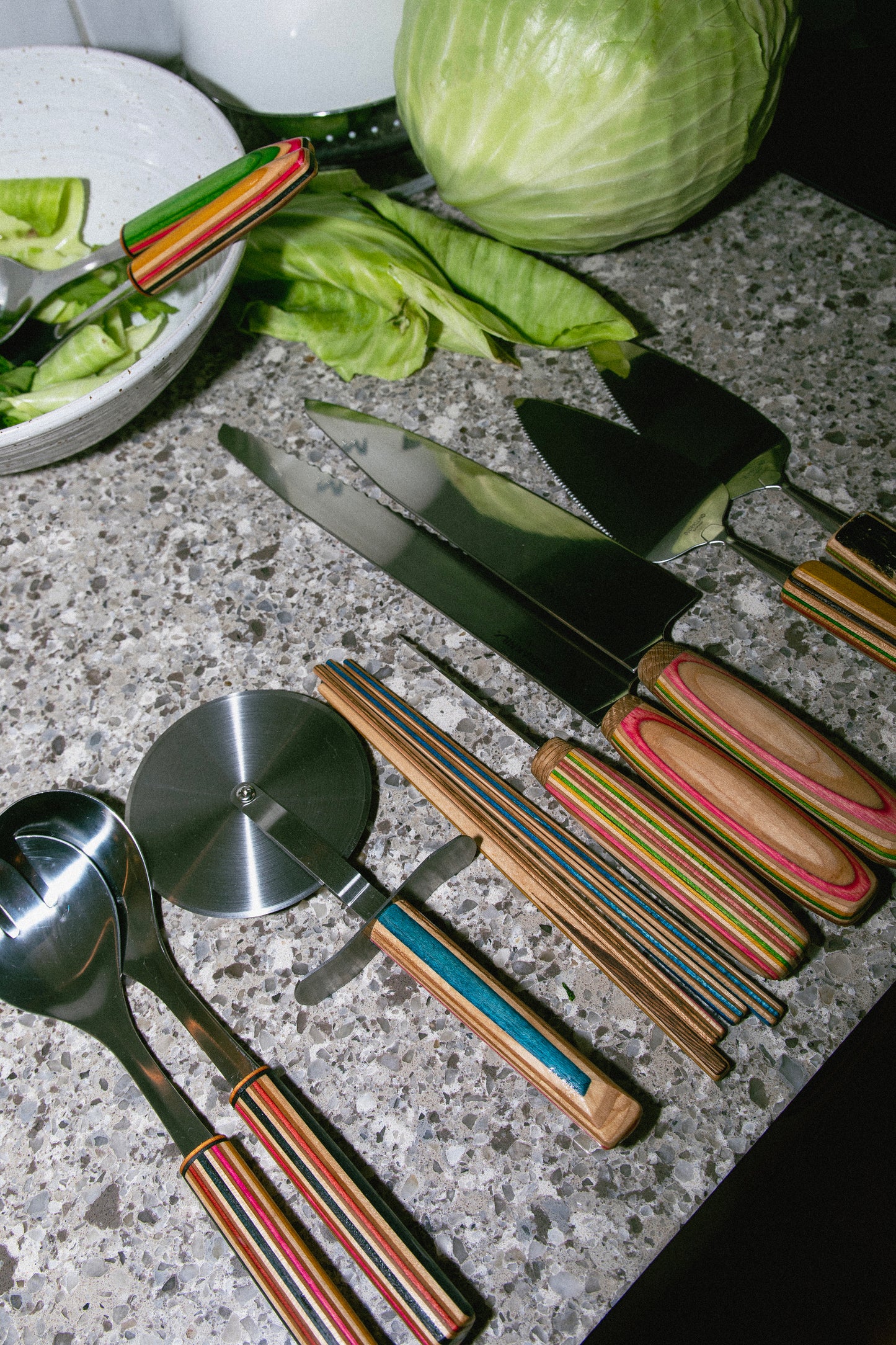 Cake Spatula  - recycled skateboard
