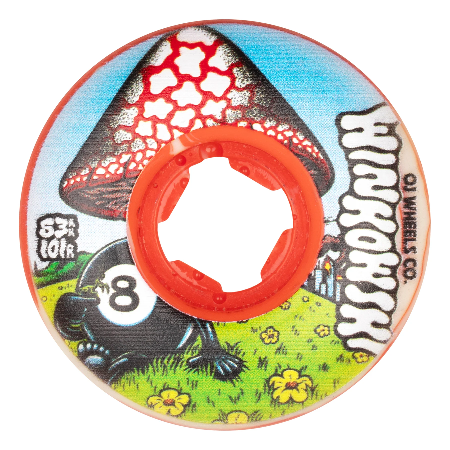 OJ Elite Wheels (UK) Erick Winkowski Mushroom Elite White 53 MM