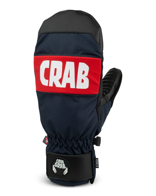 Crab Grab punch Mitt Navy Red