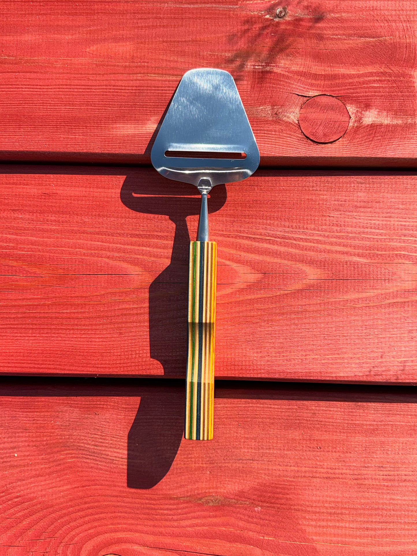 Cheese Slicer - recycled skateboard