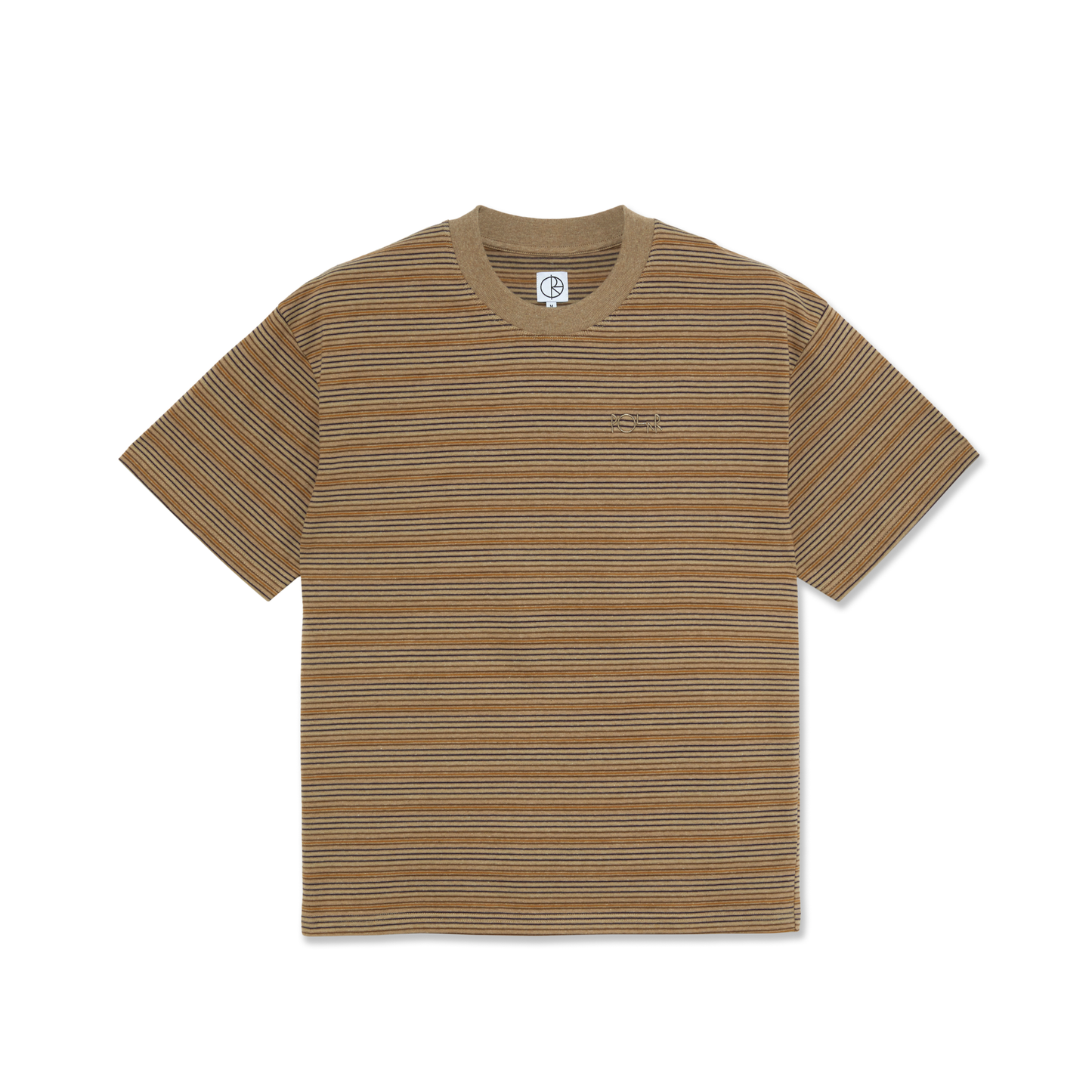 Polar Stripe Surf Tee Camel