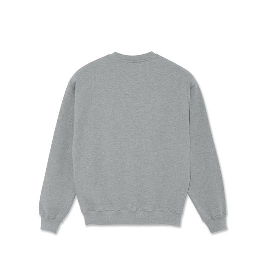 Polar Surf Logo Crewneck - Heather Gray