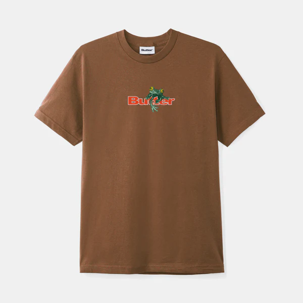 Butter Frog Tee  Oak Brown