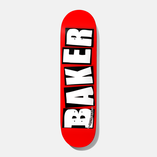 Baker 8.5 Red Logo Deck