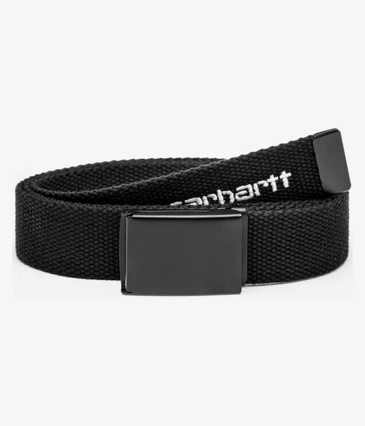 Carhartt Script Belt Tonal Black / White