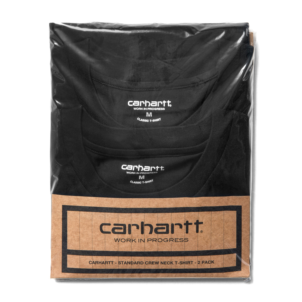 Carhartt Black T-shirt (2 pack) Standard Crew Neck