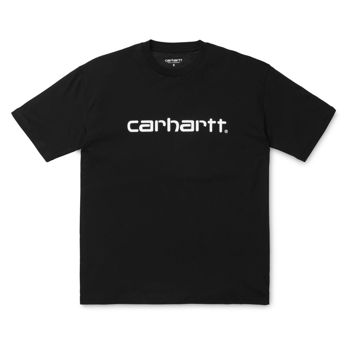 Carhartt W Black/White T-shirt S/S Script