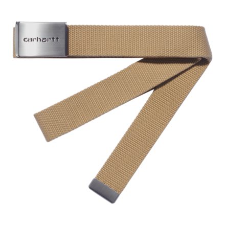 Carhartt Clip Belt Chrome Dusty H Brown