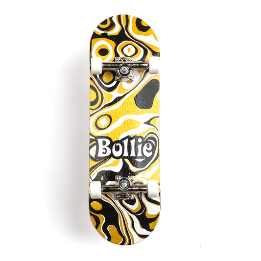 Bollie Fingerboard "Psychedelic" yellow Set