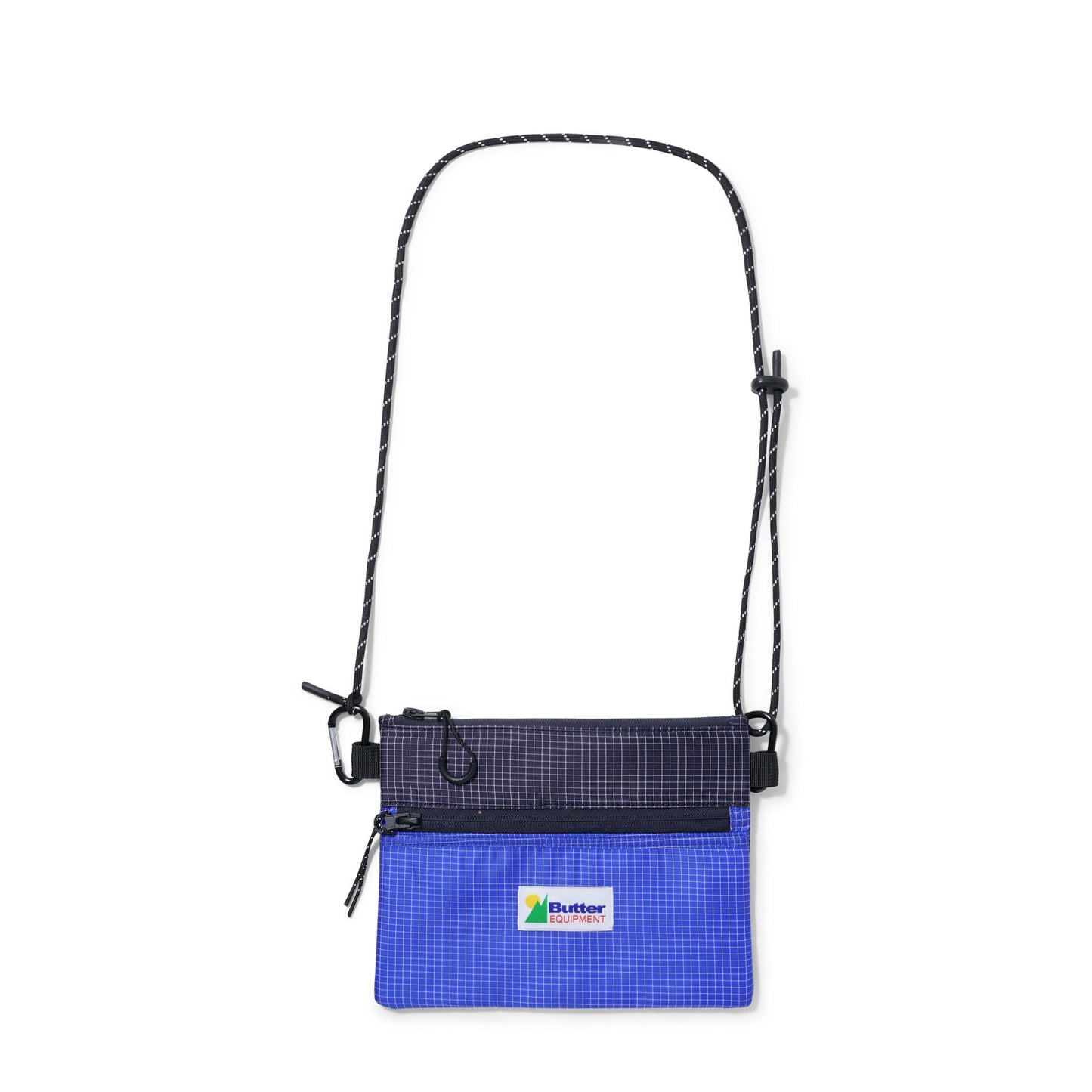 Butter Goods Panelled Ripstop Side Bag Navy