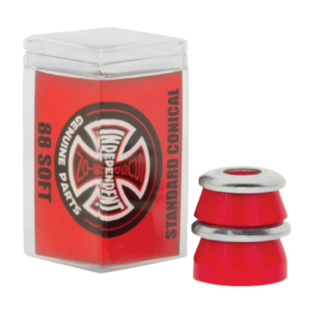Indy Bushings  Standard Conical Soft 88a Red