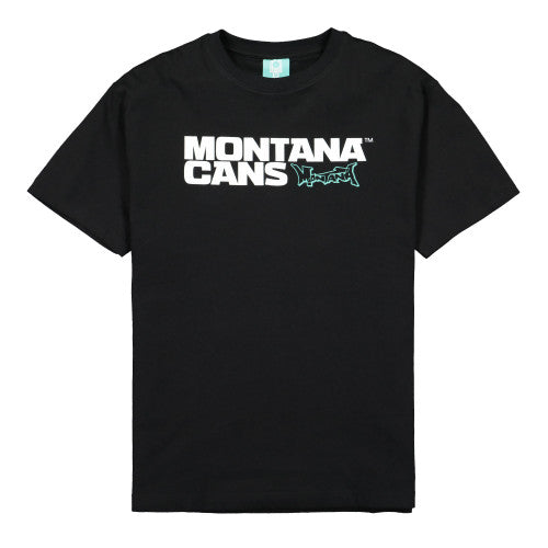 Montana T-Shirt Typo Logo Black