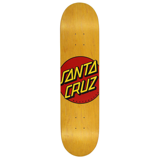 Santa Cruz 7.75 Classic Dot Deck Yellow